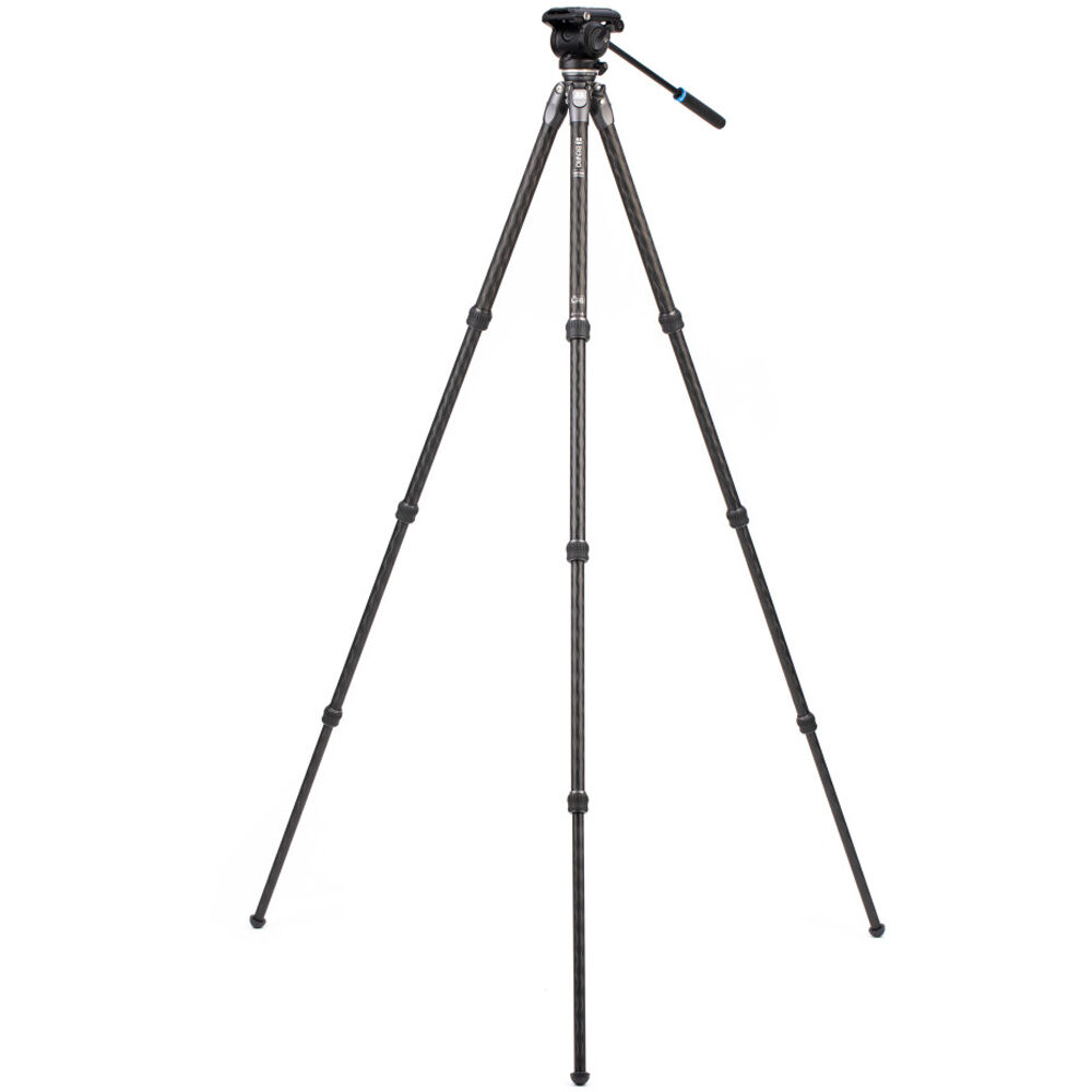 Benro TTOR34CLVS4PRO штатив Tortoise с видеоголовой/карбоновый с цангами